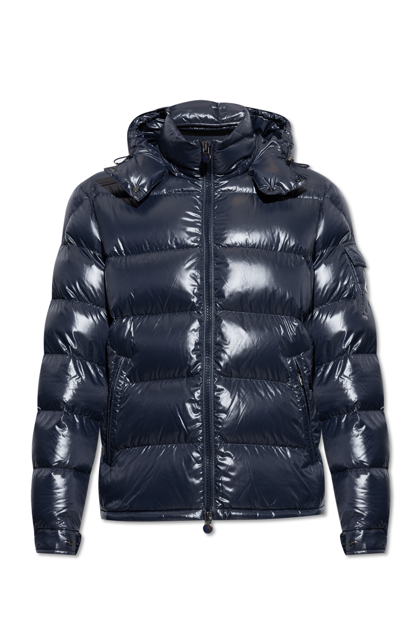 Moncler blue maya outlet jacket